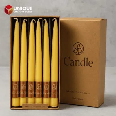 custom Taper Candle Boxes