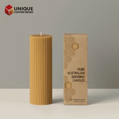 custom pillar candle boxes UK