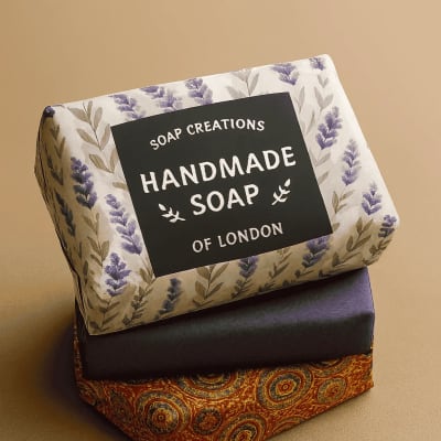 Printed Soap Wrapping Paper