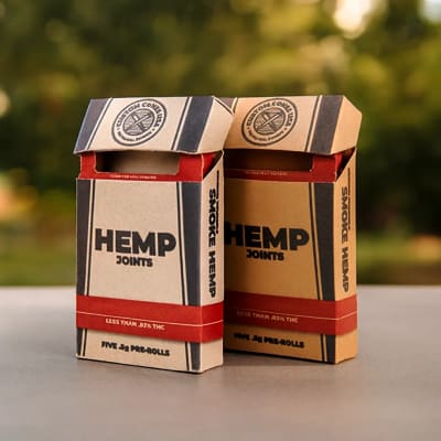 cardboard cigarette boxes UK