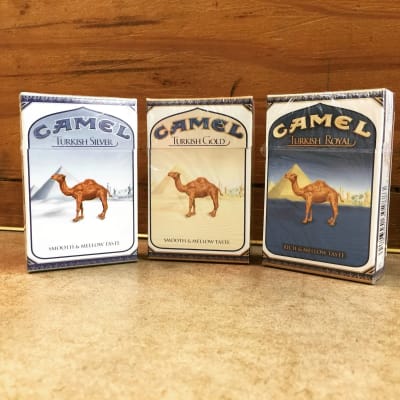 camel cigarette packaging