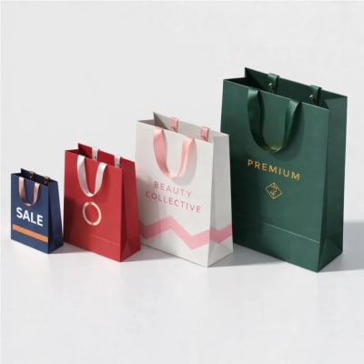 shopping paper bags