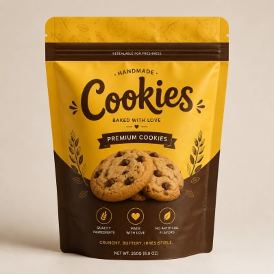 Cookies Mylar Bags
