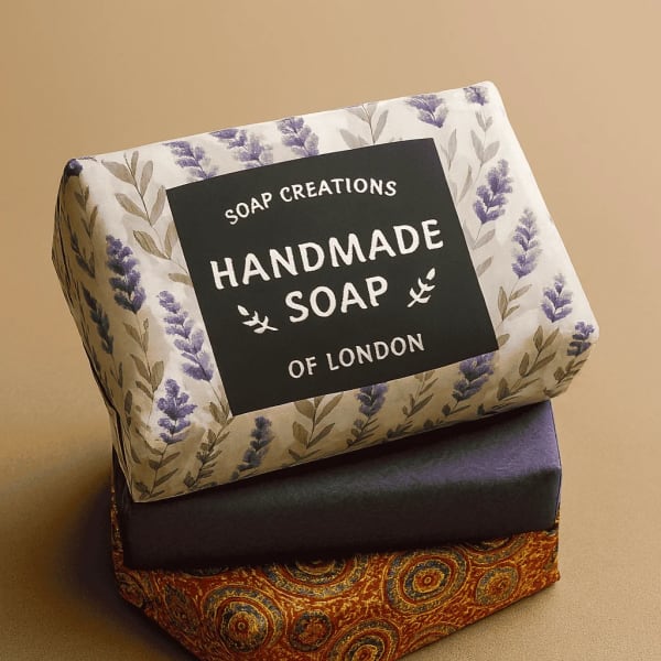 Printed Soap Wrapping Paper