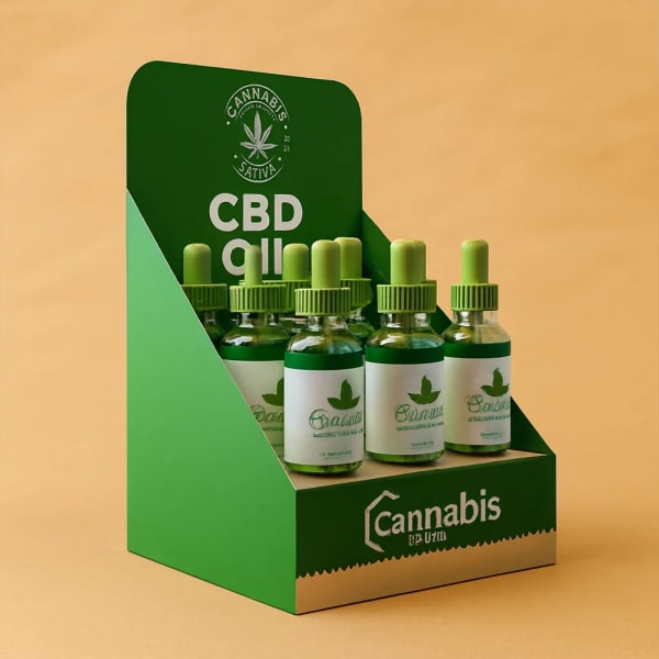 CBD product display boxes UK
