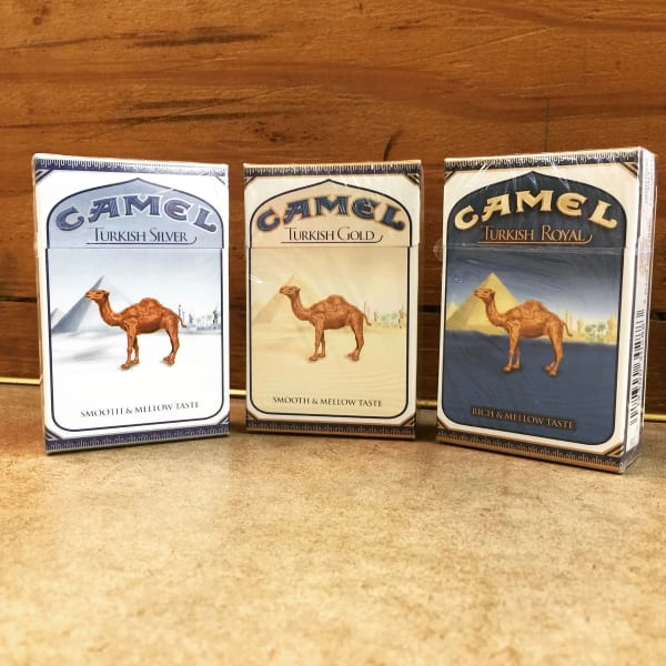 camel cigarette packaging