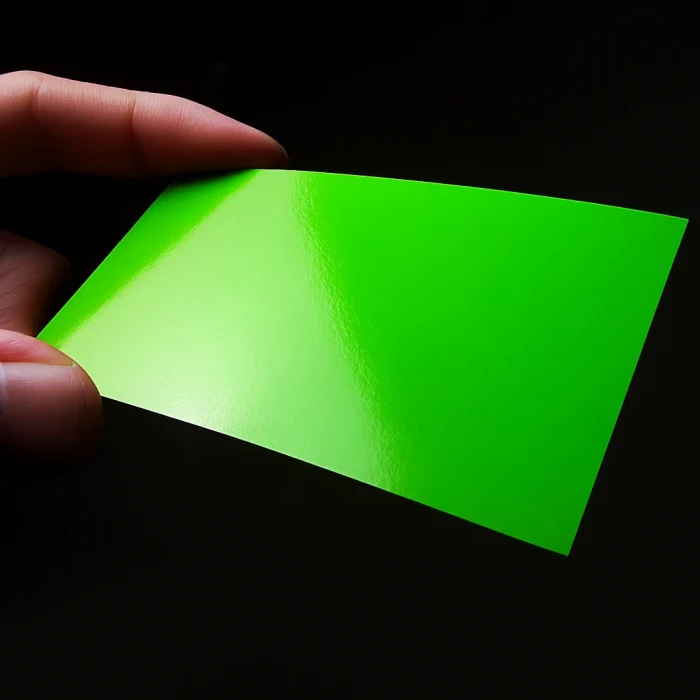 gloss-lamination finishing on box