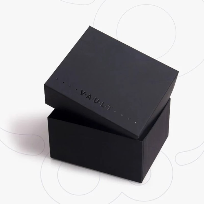 custom single colour rigid boxes