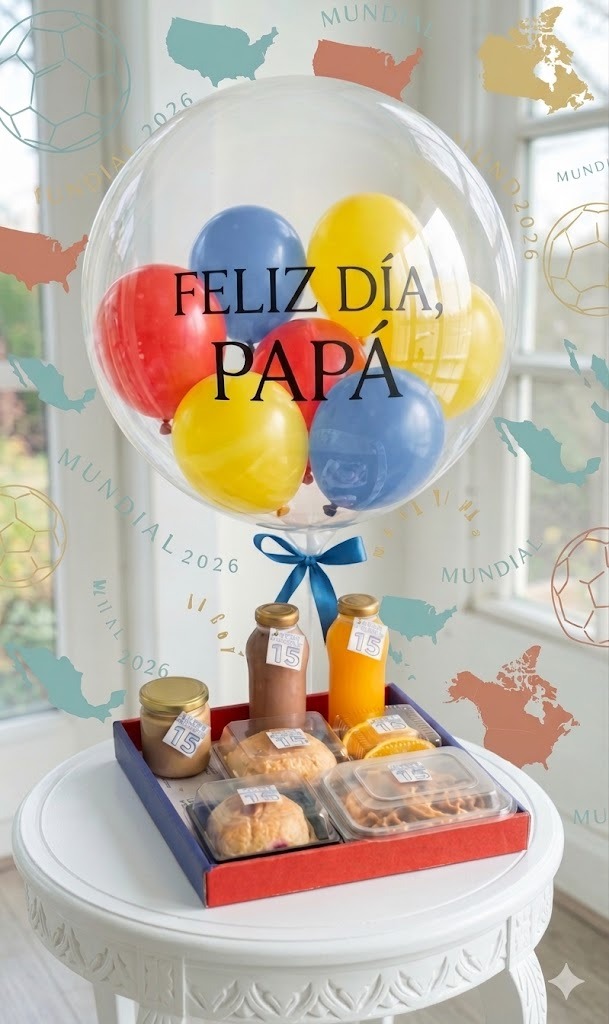 Desayuno sorpresa de la tricolor en Guayaquil para papá - Floreria DIFIORI Guayaquil