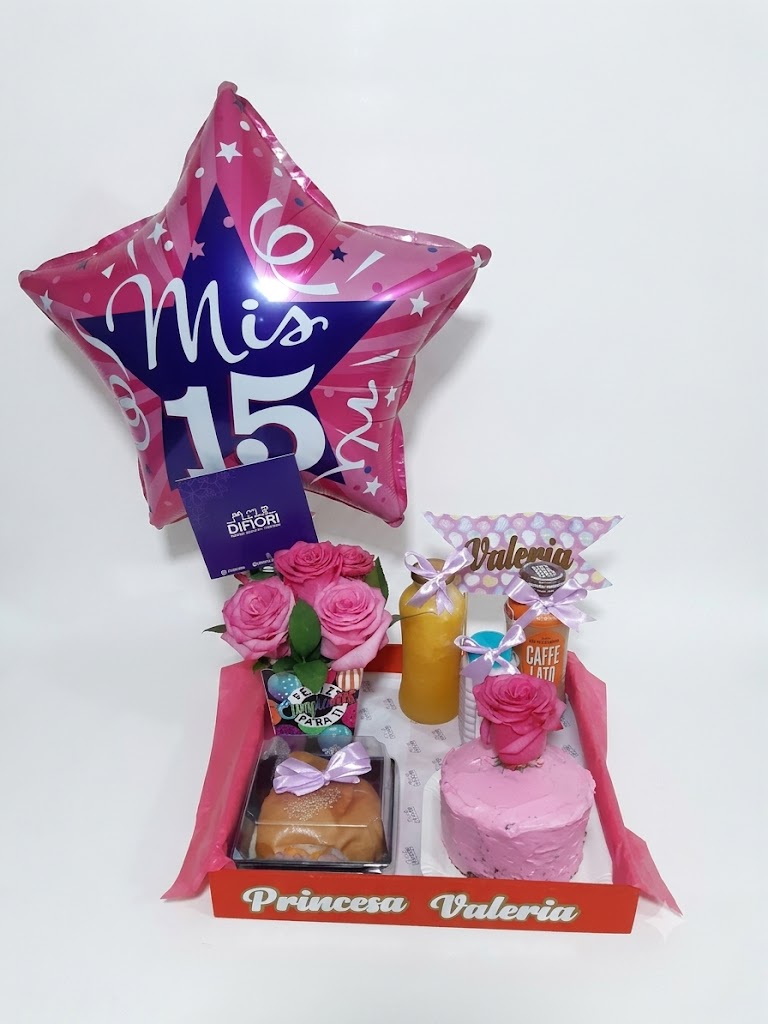 Desayuno Sorpresa para 15 Años en Guayaquil - Floreria DIFIORI Guayaquil