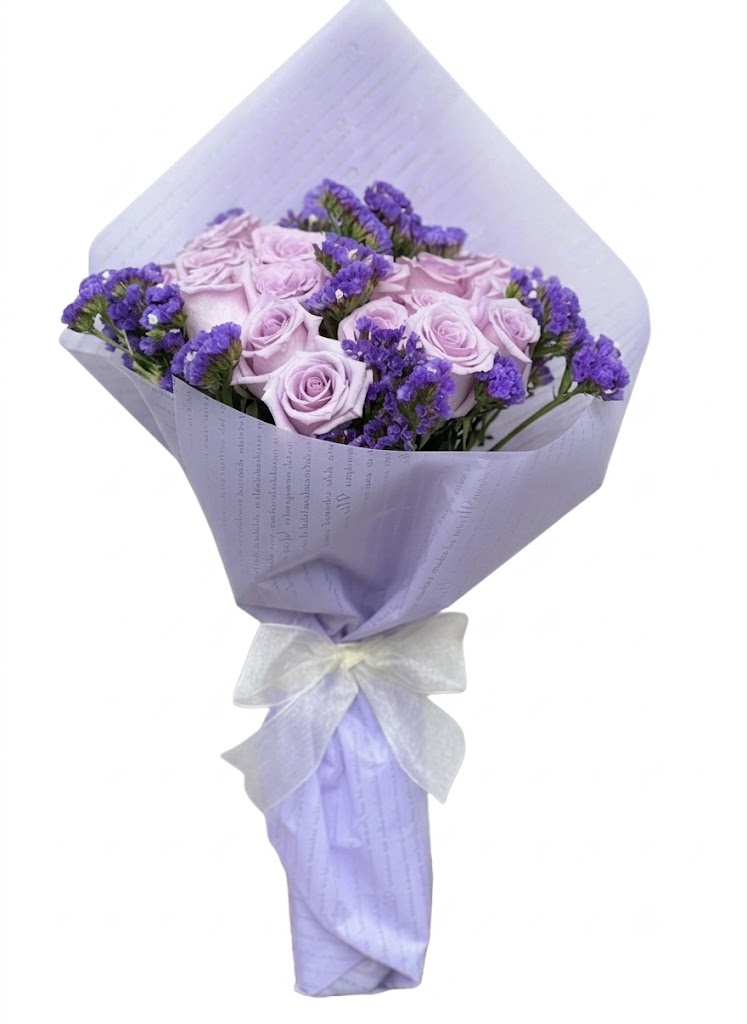 Ramo con rosas lilas en Guayaquil - Floreria DIFIORI Guayaquil