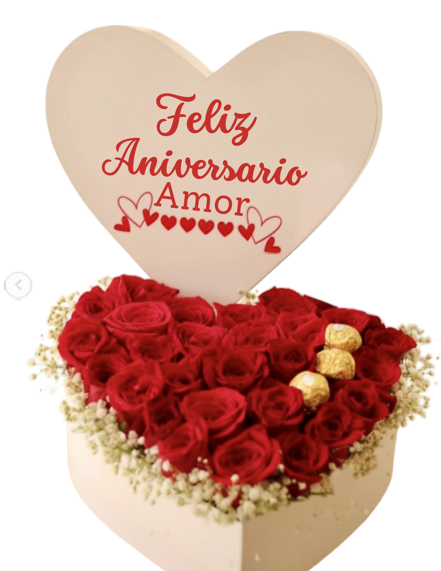Ramo para aniversario con rosas rojas en Guayaquil. - Floreria DIFIORI Guayaquil
