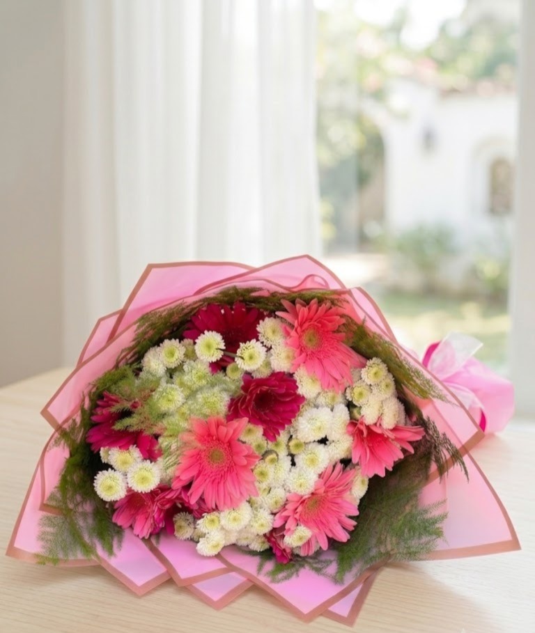 Ramo de gerberas para aniversario en Guiayaqul - Floreria DIFIORI Guayaquil