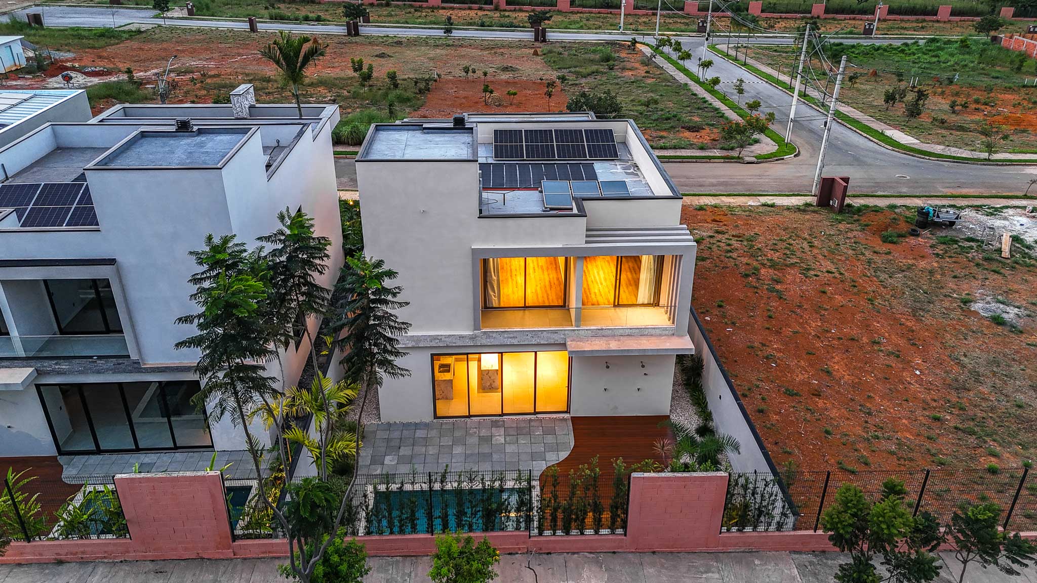 Vista aérea — Casa Le Premier