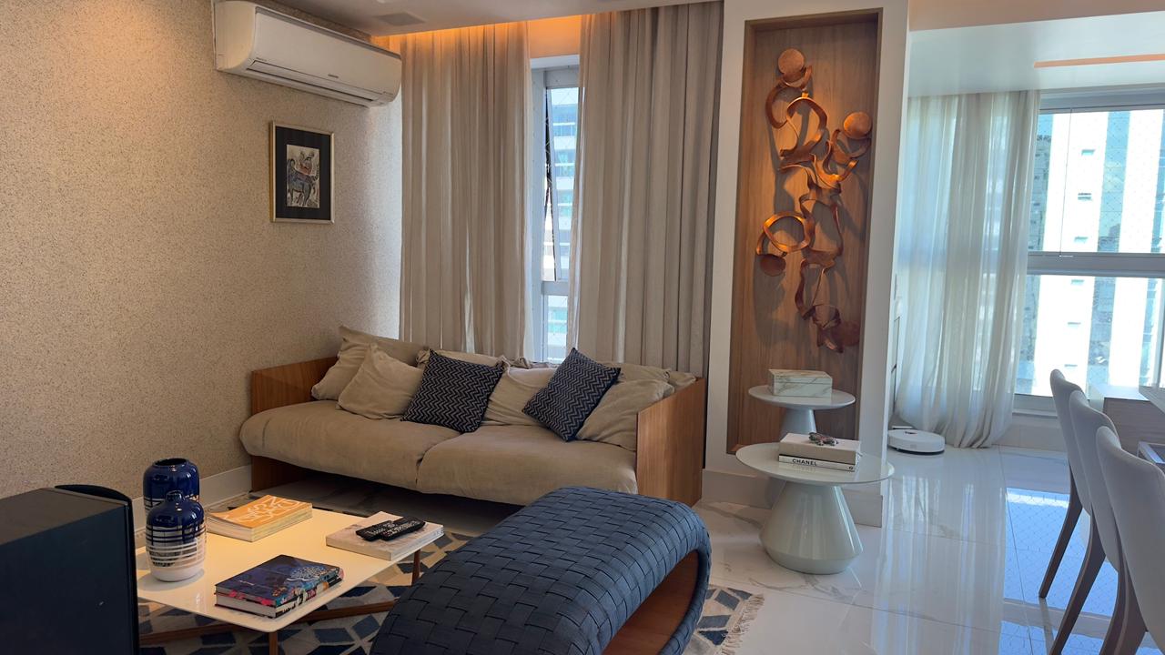 Sala e varanda integradas