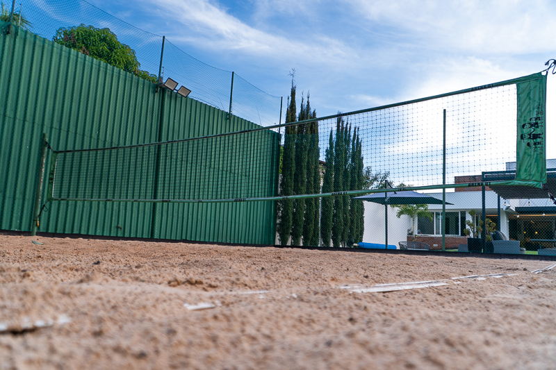 Quadra de beach tennis