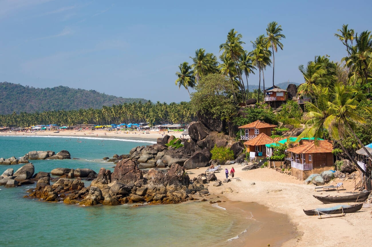 Palolem Beach in South Goa