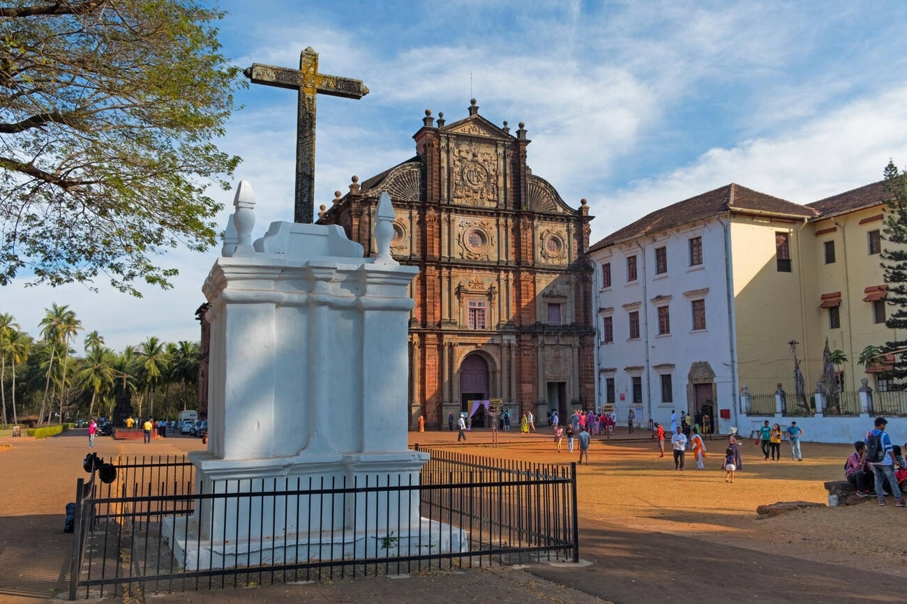 Basilica of Bom Jesus in North Goa