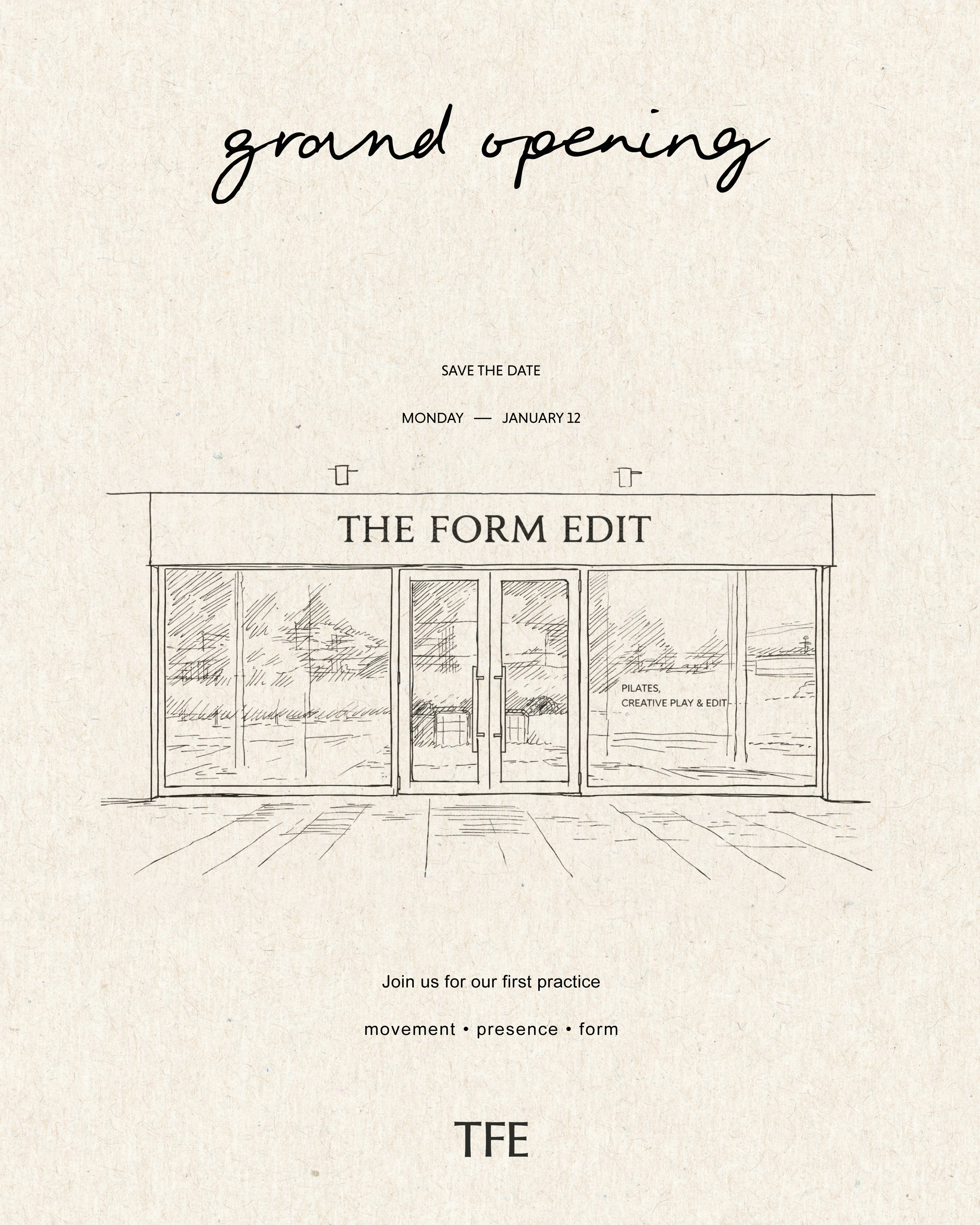 THE FORM EDIT — pieza 2 de la galería