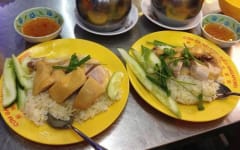 cơm gà hà bá