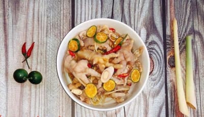 chân gà rút xương