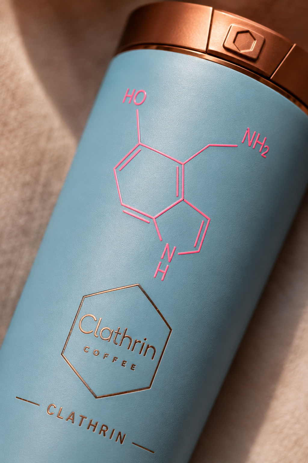 Sky Blue Tumbler detail
