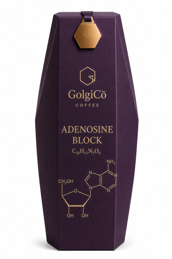 GolgiCõ Adenosine Block coffee bag