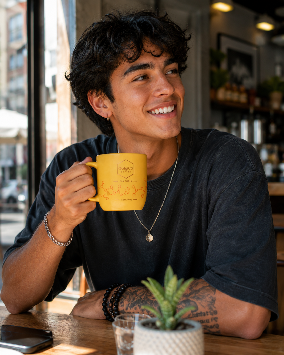 Butter Yellow Mug lifestyle