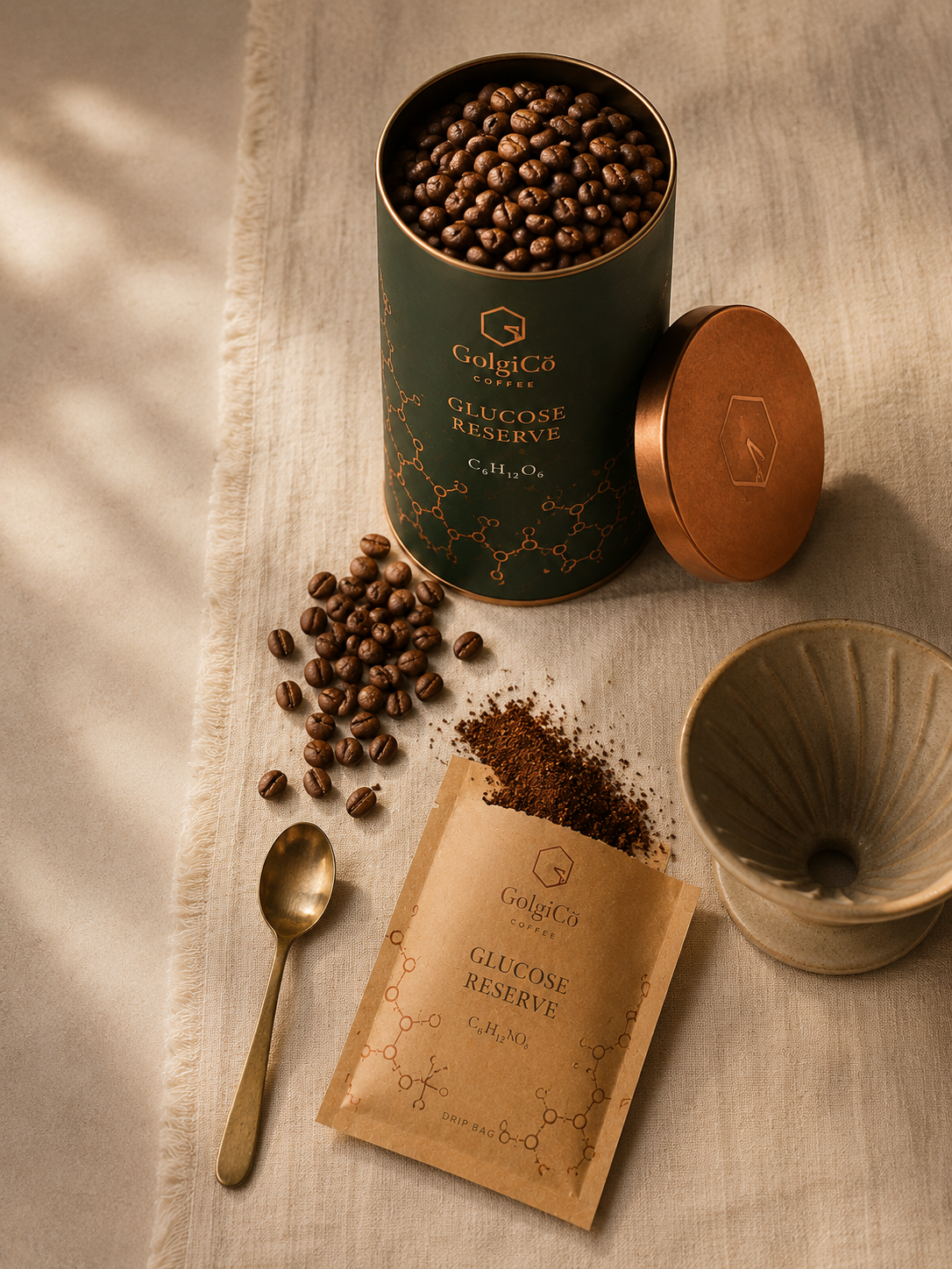 Glucose Reserve — open tin