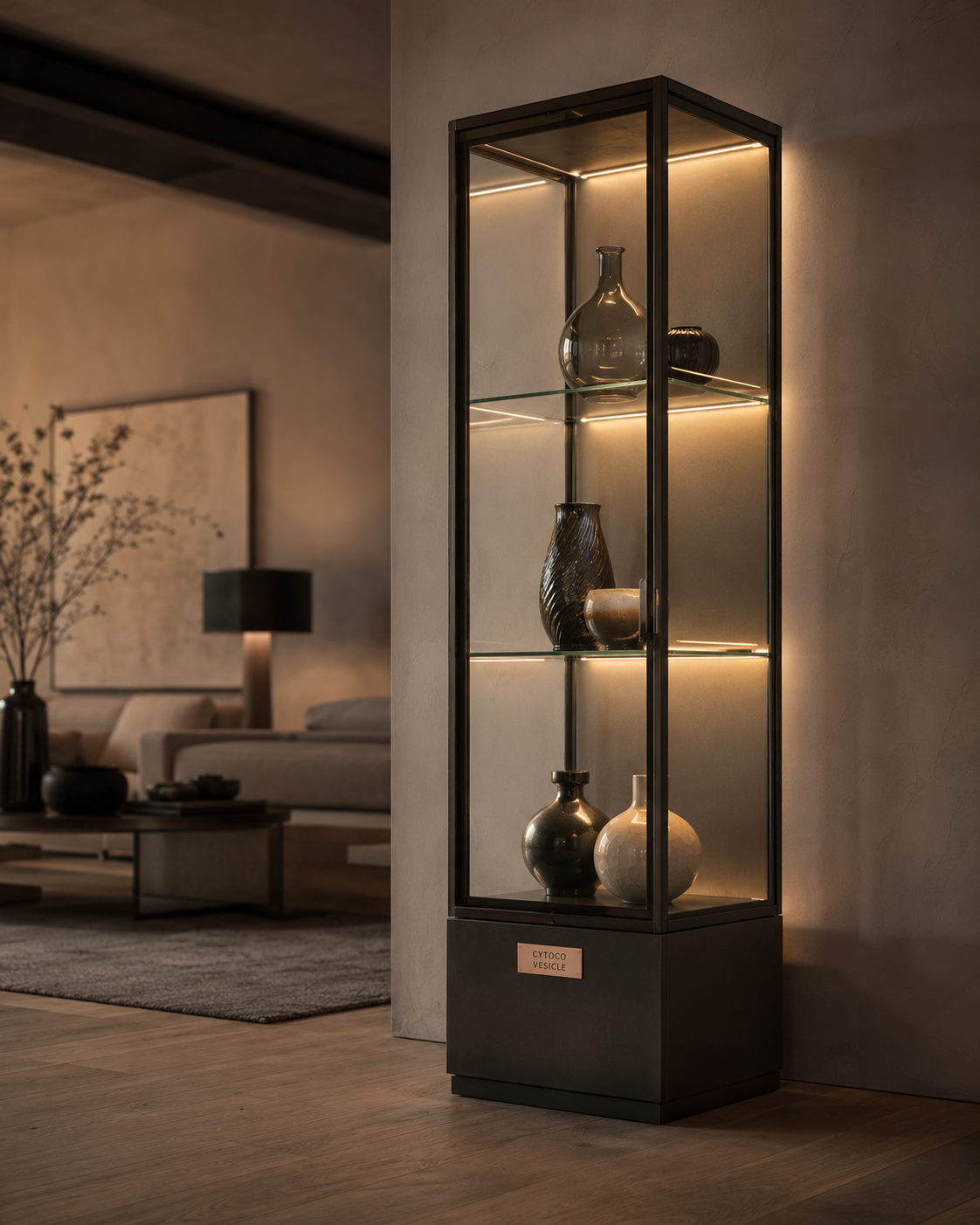CytoCõ Motor smart scene — Vesicle lit vitrine