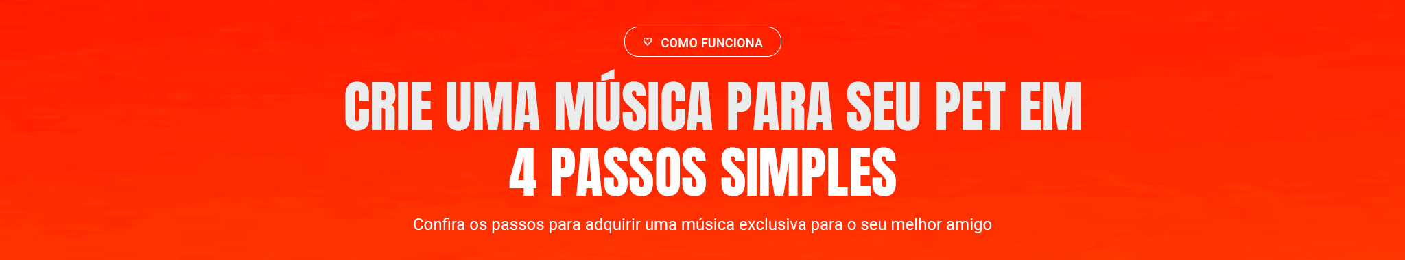 CRIE UMA MÚSICA PARA SEU PET EM 4 PASSOS SIMPLES - Confira os passos para criar uma música exclusiva para o seu melhor amigo.