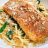 Date Night Blackened Salmon Pasta