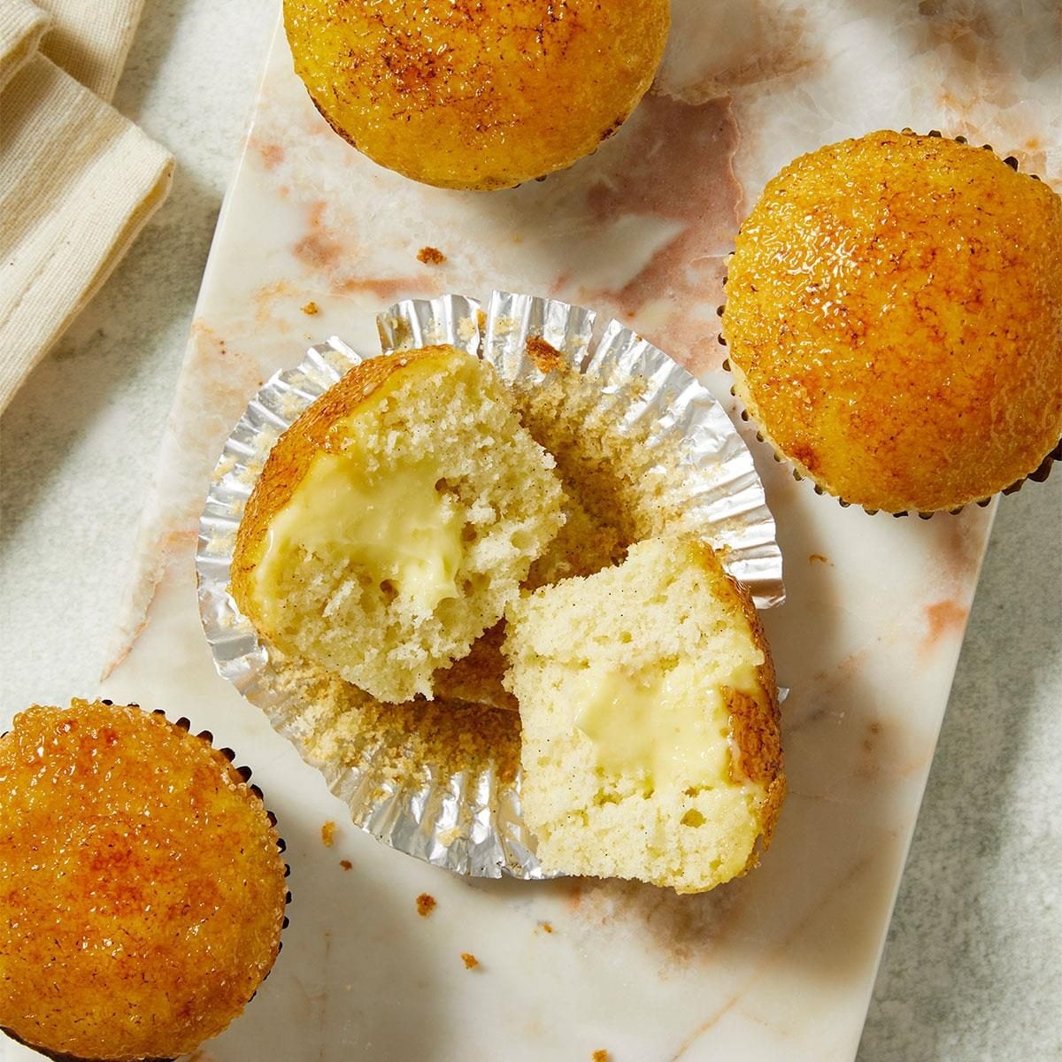 Creme Brulee Cupcakes