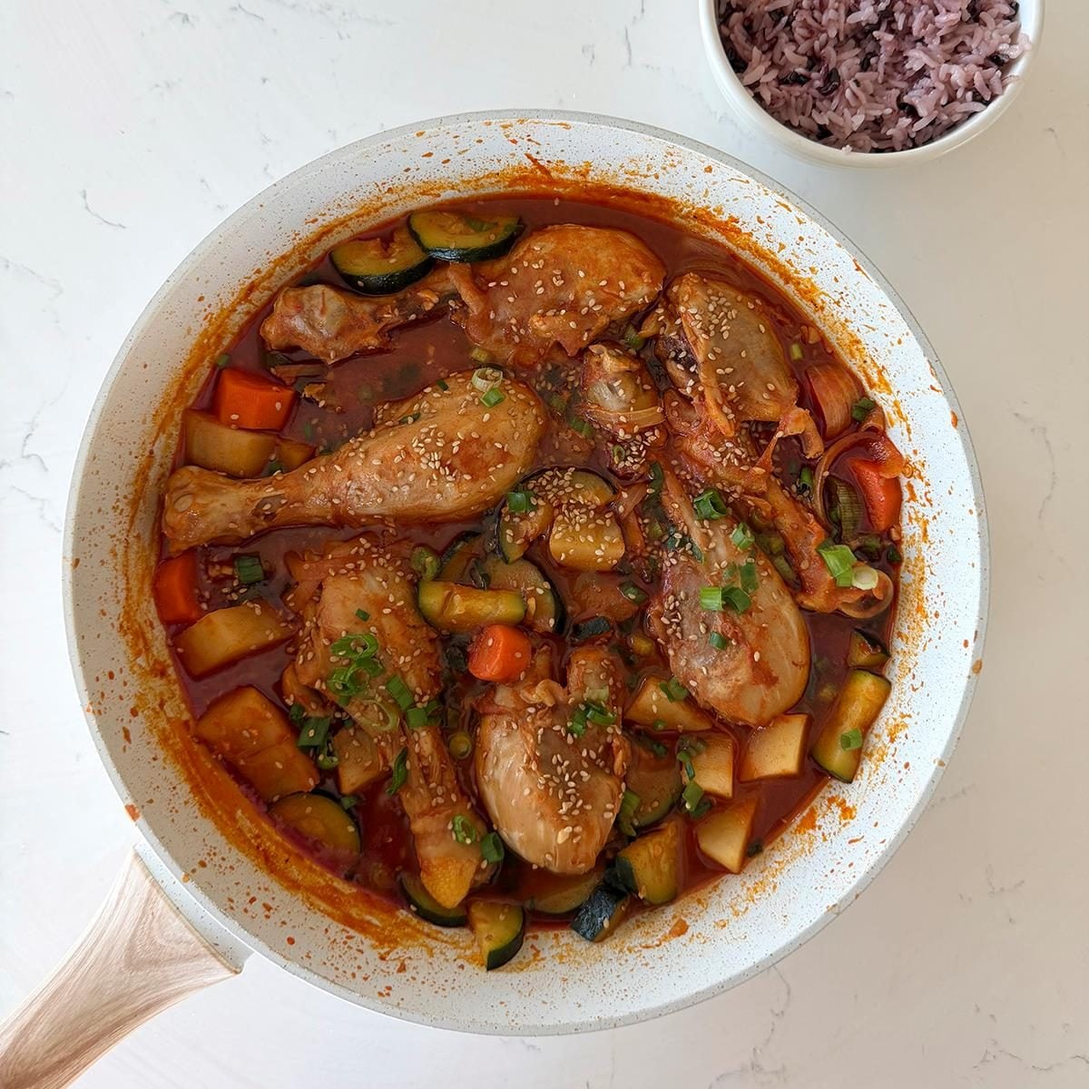 Tam To's Korean Spicy Braised Chicken
