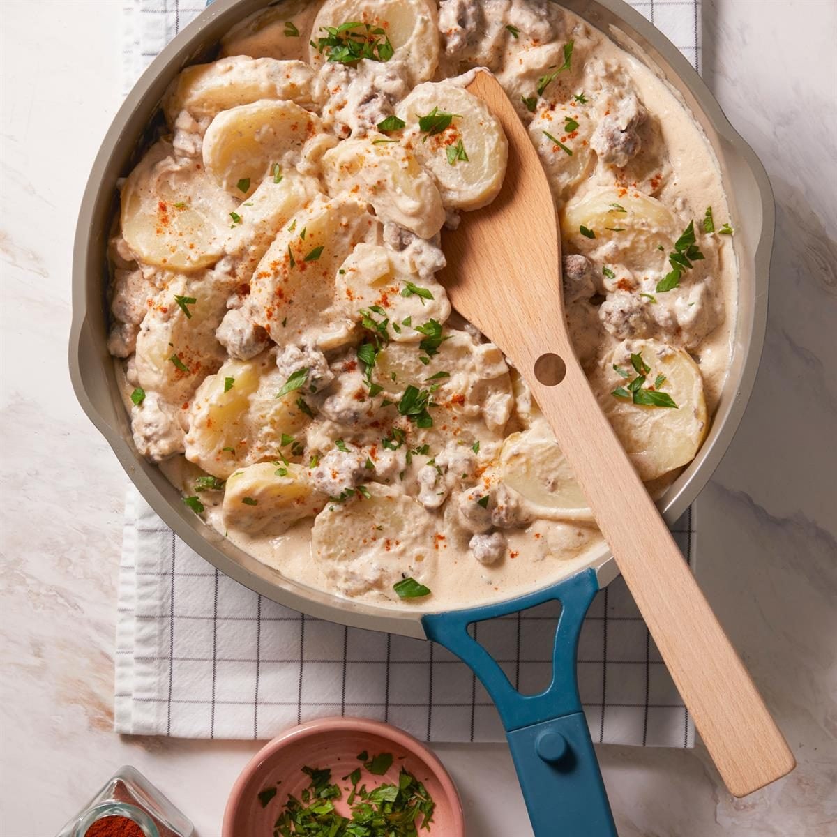 Potato Stroganoff