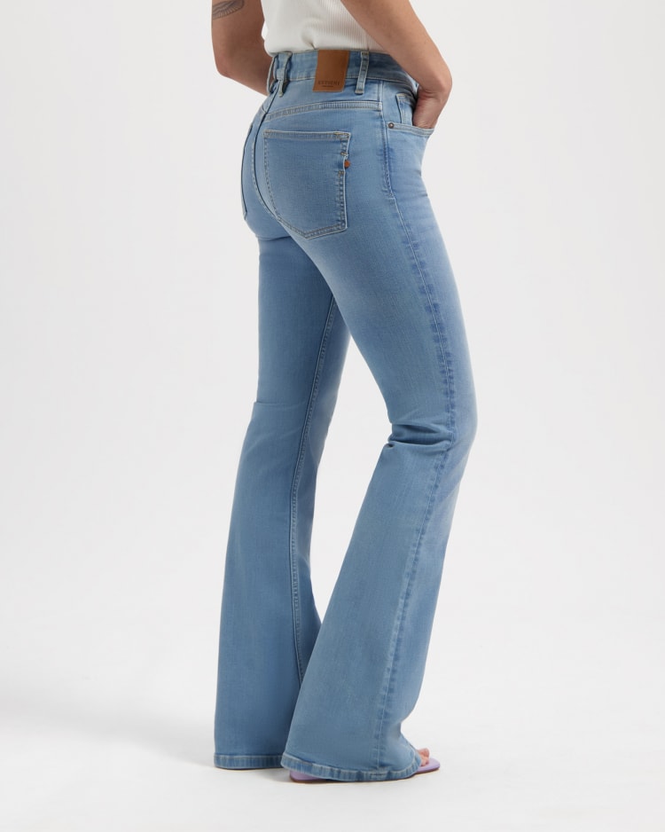 Blue Macy Jeans Dr Denim Dr Denim Macy Ripped Macy Flare Dr Denim