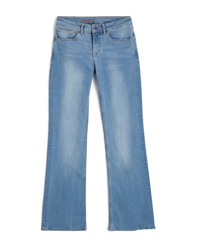 Amy faded lucky vintage blauwe bootcut jeans