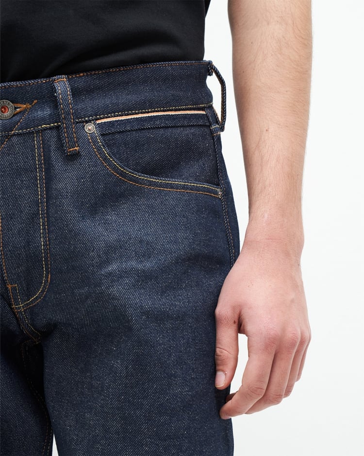 Jim Regular Slim Orange Selvedge