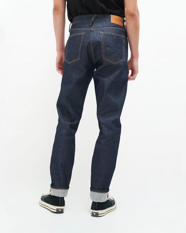 Jim Regular Slim Orange Selvedge