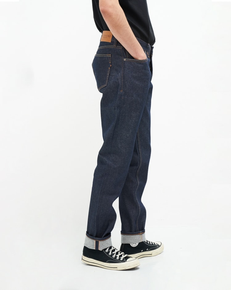 Jim Regular Slim Orange Selvedge