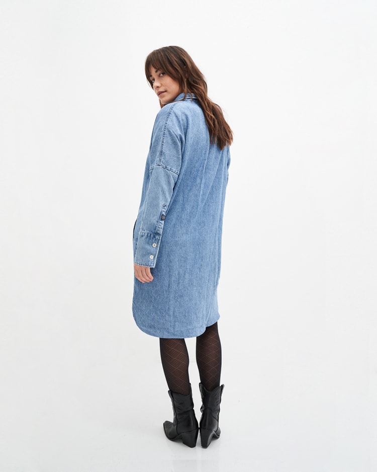 Mara Denim Hemdkleid