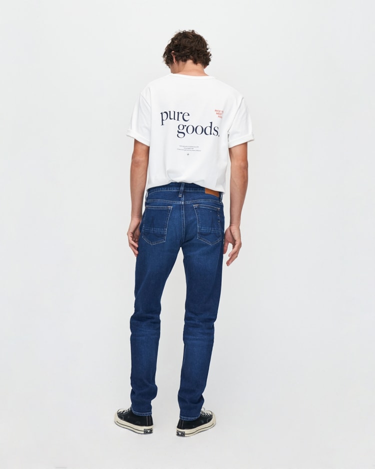 Jim Regular Slim Fit Jeans Faded Indigoblau