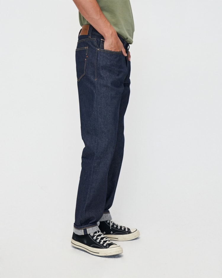 Scott Regular Orange Selvedge Recycled Dry