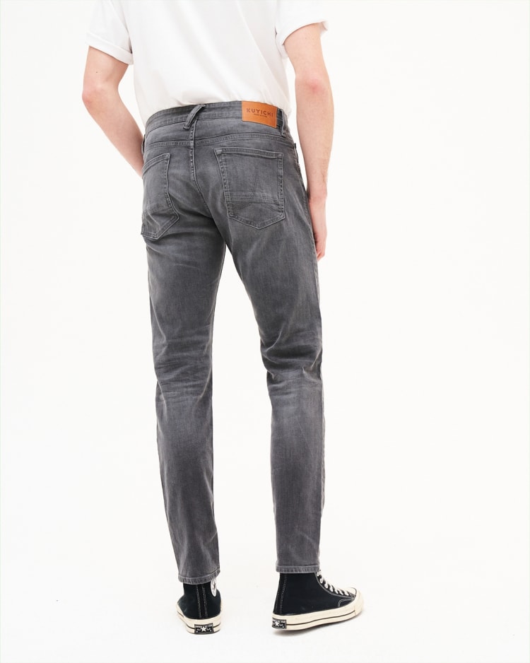 Jim Regular Slim Stone Grey