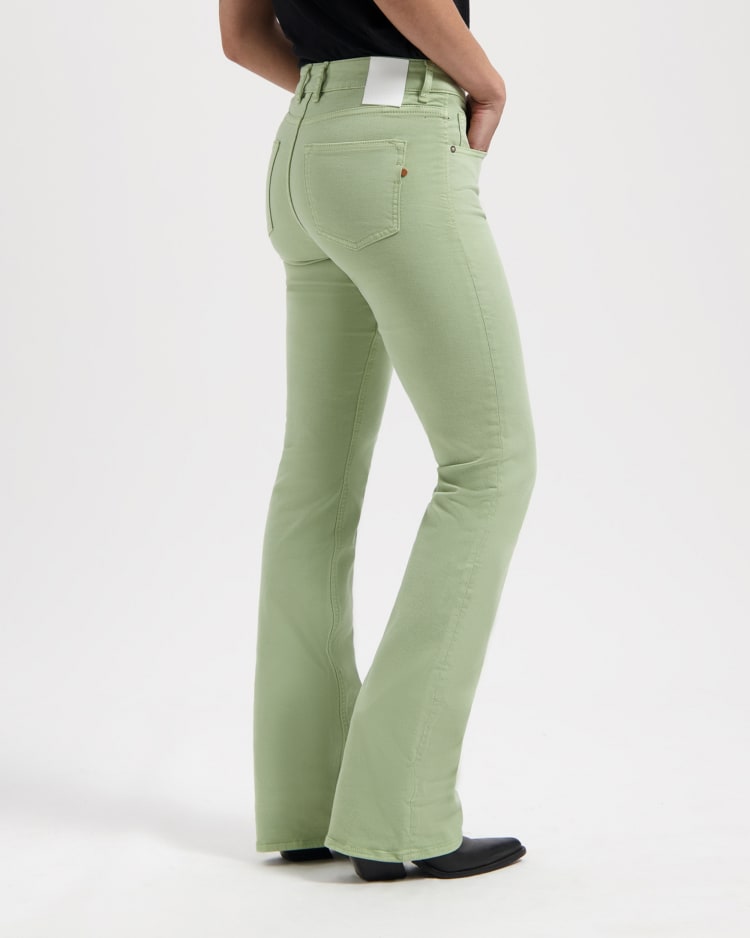 Amy Bootcut Sage green