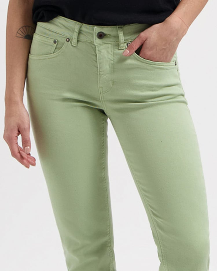 Amy Bootcut Sage green