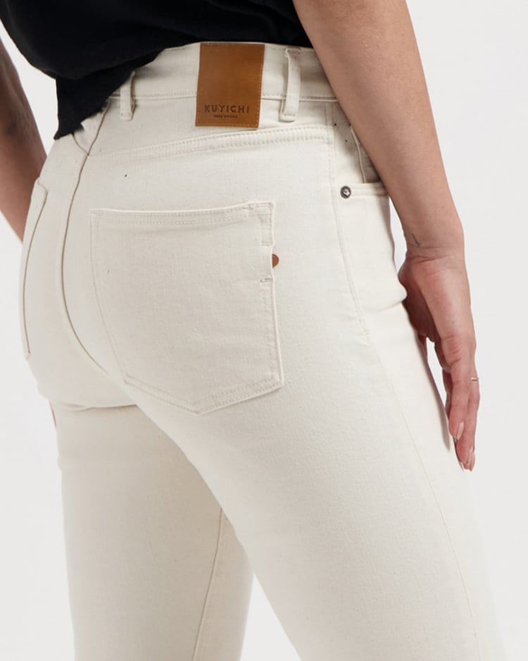 Carey High Rise Skinny Undyed