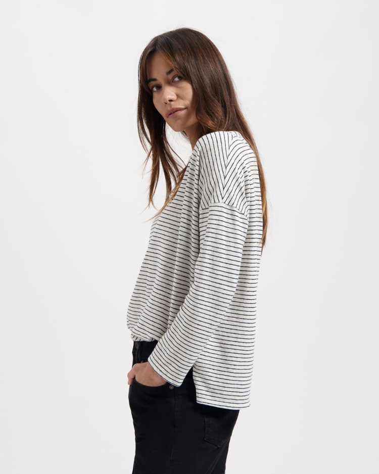 Yulia Striped Tee