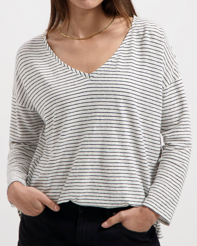 Yulia Striped Tee