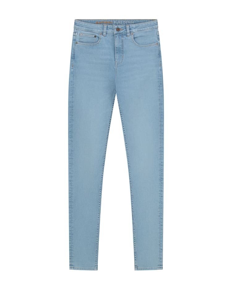 Carey High Rise Skinny Sky Blue